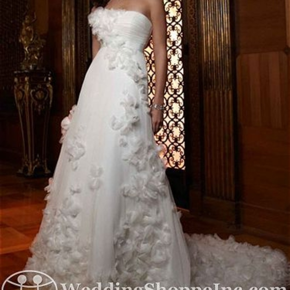 Wedding Dress size 4 extra long